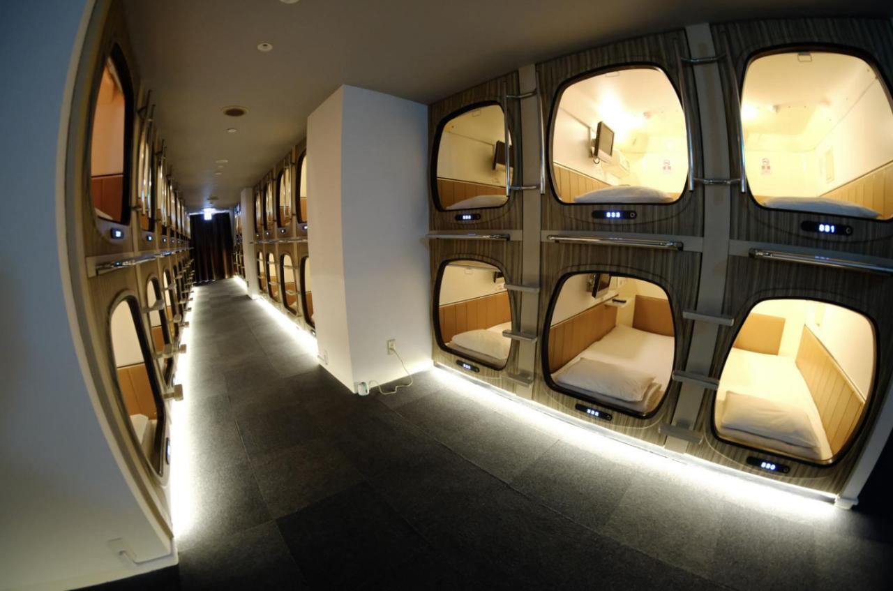 Capsule And Sauna New Japan Ex Hiroshima Exterior photo